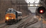 CSX 9969 on W003 geometry train